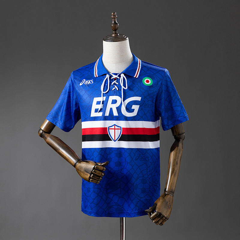 Sampdoria 94-95 Home Retro Jersey S-XXL